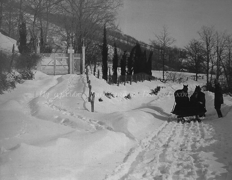Аше. Снежная зима 1912 г. (С.В. Безобразов)