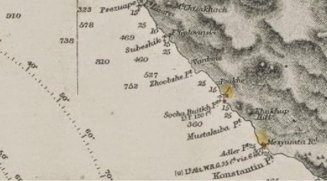 Локализация порта Сочи на средневековых компасных картах и материальные свидетельства